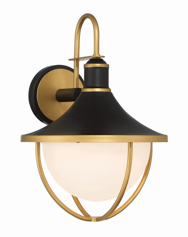 Atlas 13.5'' Outdoor Sconce — Crystorama Lighting LED Bollards & Pathway Lights  