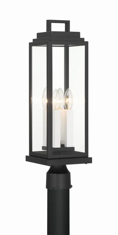 Aspen 6.5'' Outdoor Post — Crystorama Lighting LED Bollards & Pathway Lights  