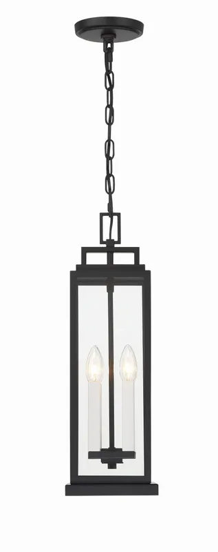 Aspen 6.5'' Outdoor Pendant — Crystorama Lighting LED Pendant Lights  