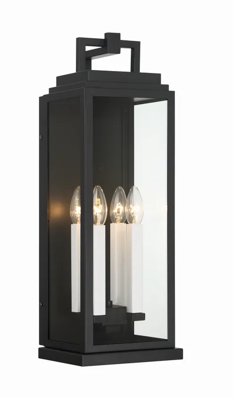 Aspen 7.75'' Outdoor Sconce — Crystorama Lighting LED Bollards & Pathway Lights  