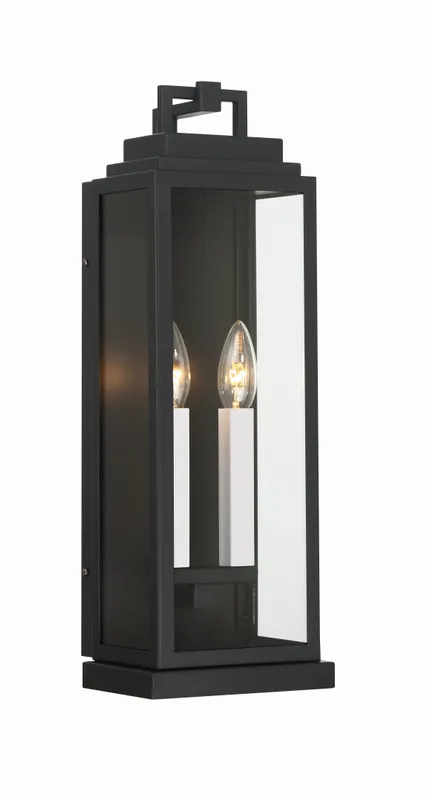 Aspen 6.5'' Outdoor Sconce — Crystorama Lighting LED Bollards & Pathway Lights  