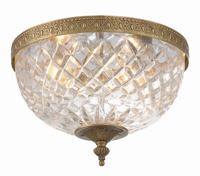 Radley 10'' Flush Mount — Crystorama Lighting LED Ceiling Lights  
