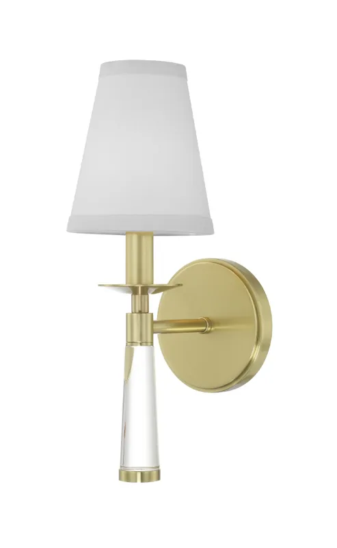 Baxter 5'' Sconce — Crystorama Lighting LED Wall Lights  