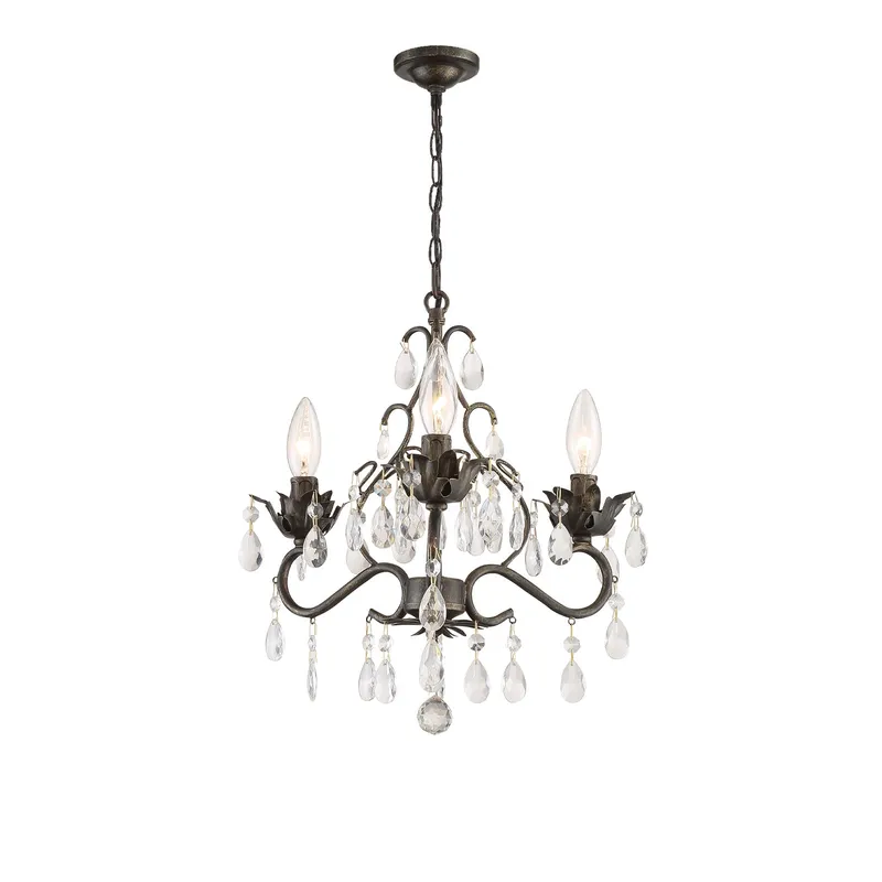 Paris Market 13'' Chandelier — Crystorama Lighting LED Pendant Lights  