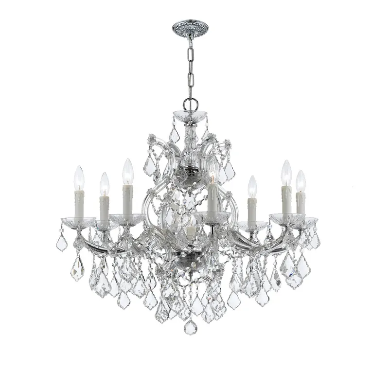 Maria Theresa 26'' Chandelier — Crystorama Lighting LED Pendant Lights  