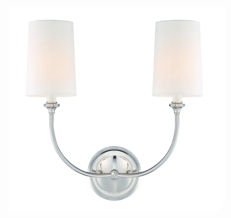 Sylvan 15.5'' Sconce — Crystorama Lighting LED Wall Lights  