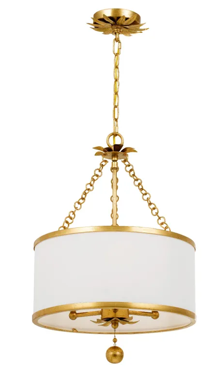 Broche 14'' Chandelier — Crystorama Lighting LED Pendant Lights  