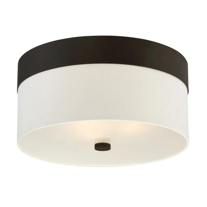 Grayson 16'' Flush Mount — Crystorama Lighting LED Ceiling Lights  