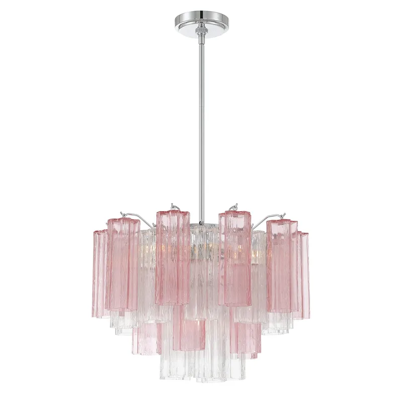 Addis 19.75'' Chandelier — Crystorama Lighting LED Pendant Lights  