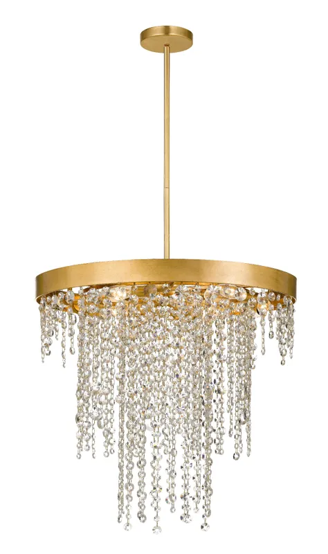 Winham 24'' Chandelier — Crystorama Lighting LED Pendant Lights  