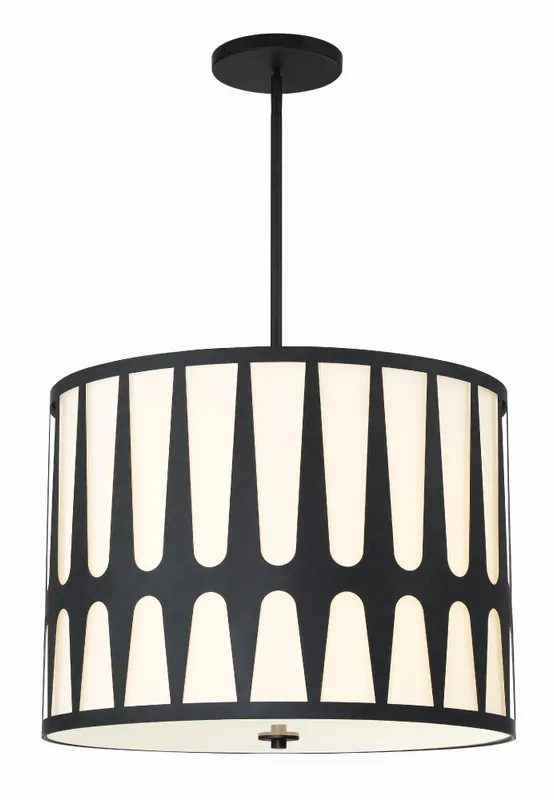 Royston 24'' Pendant — Crystorama Lighting LED Pendant Lights  