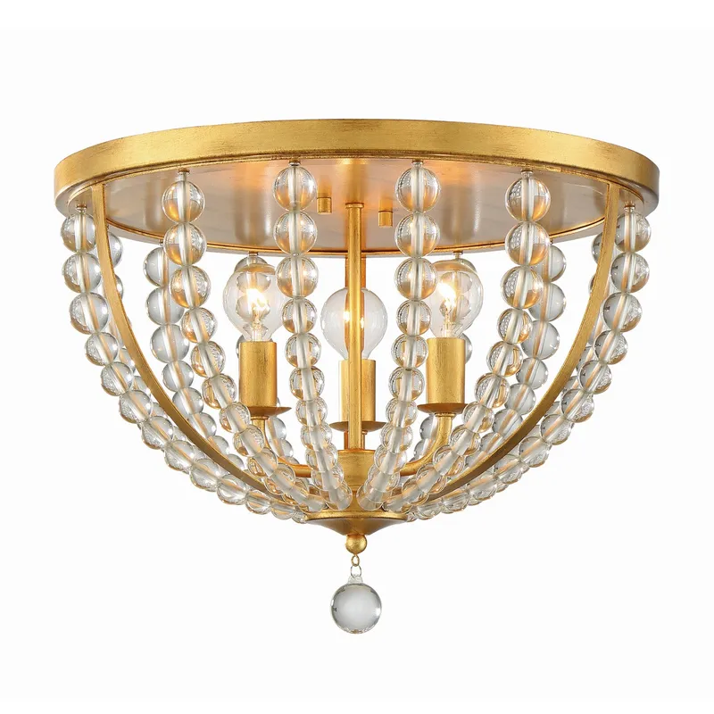 Roxy 16.5'' Flush Mount — Crystorama Lighting LED Ceiling Lights  