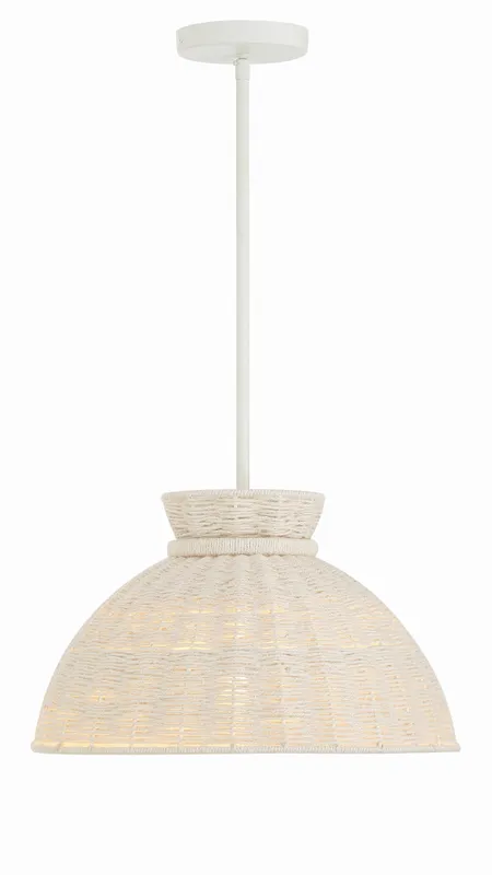 Reese 16'' Pendant — Crystorama Lighting LED Pendant Lights  