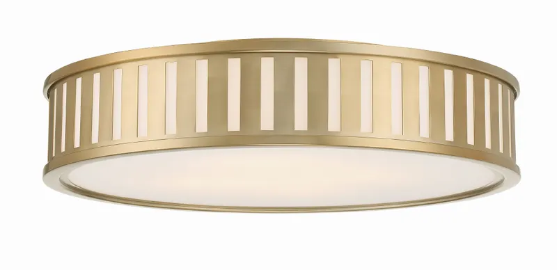 Kendal 22.5'' Flush Mount — Crystorama Lighting LED Ceiling Lights  