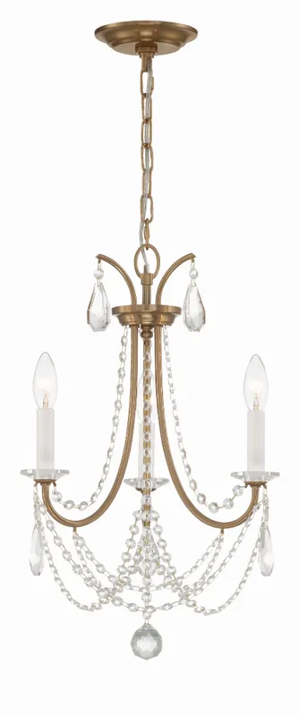 Karrington 14'' Chandelier — Crystorama Lighting LED Pendant Lights  