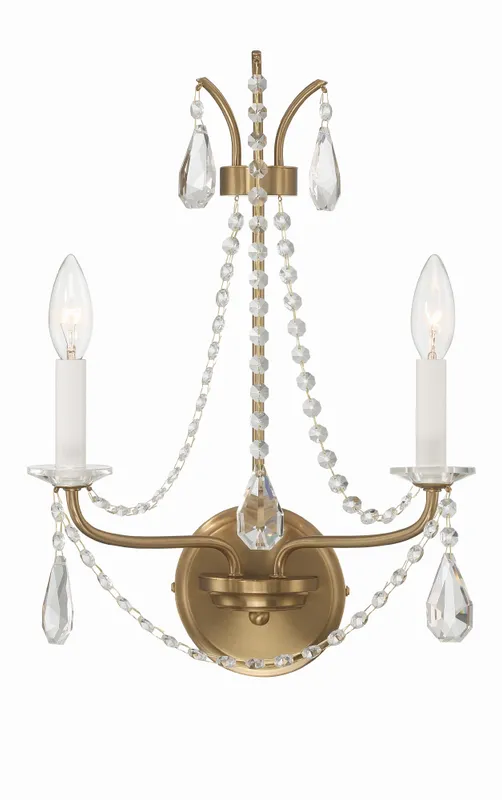 Karrington 12.5'' Sconce — Crystorama Lighting LED Wall Lights  