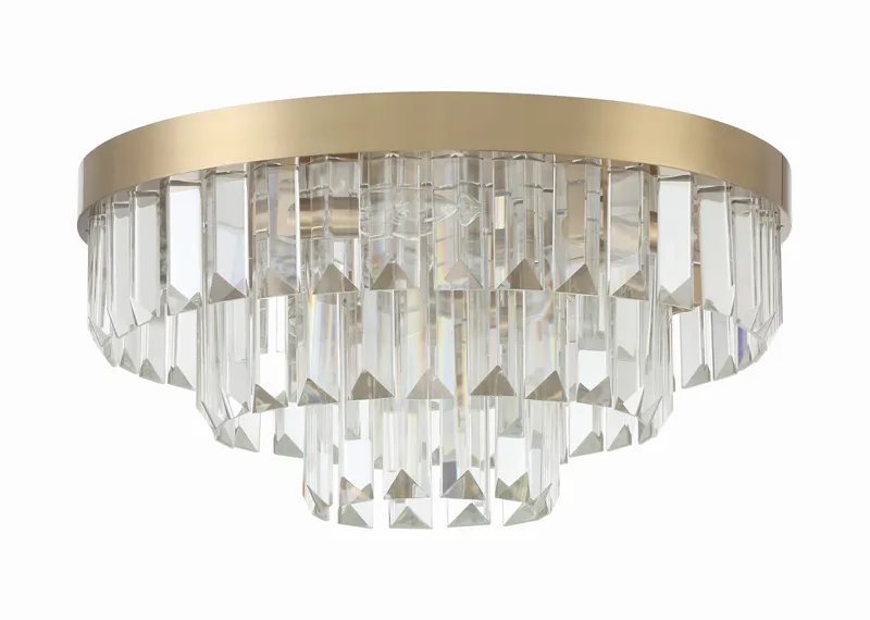 Hayes 18'' Flush Mount — Crystorama Lighting LED Ceiling Lights  