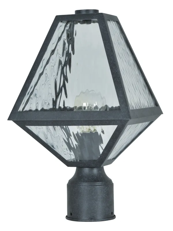 Glacier 8'' Outdoor Post — Crystorama Lighting LED Bollards & Pathway Lights  
