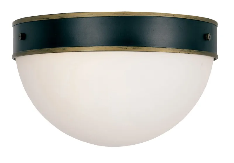 Capsule 12'' Outdoor Flush Mount — Crystorama Lighting LED Ceiling Lights  