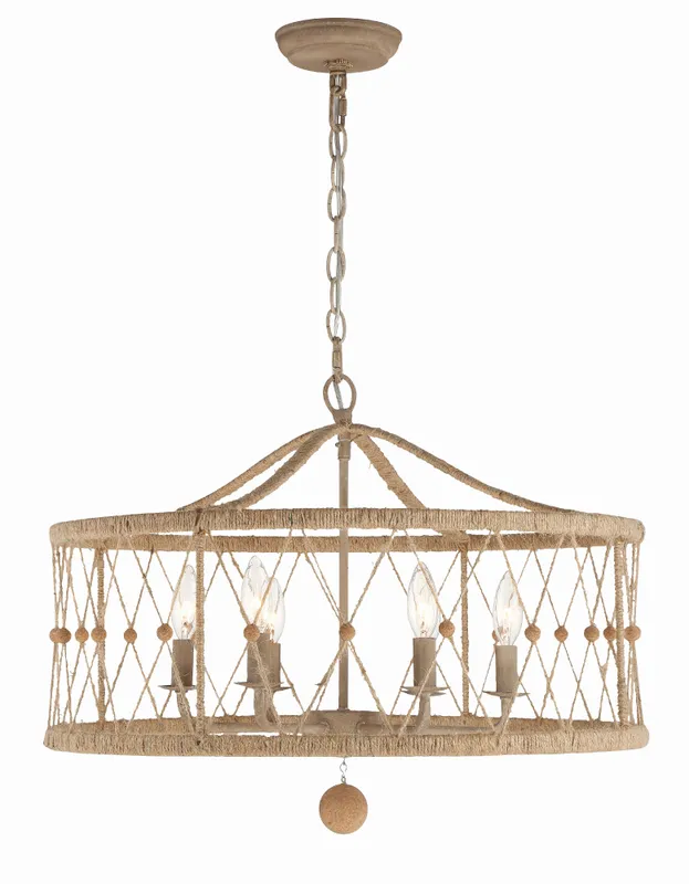 Brixton 24'' Chandelier — Crystorama Lighting LED Pendant Lights  