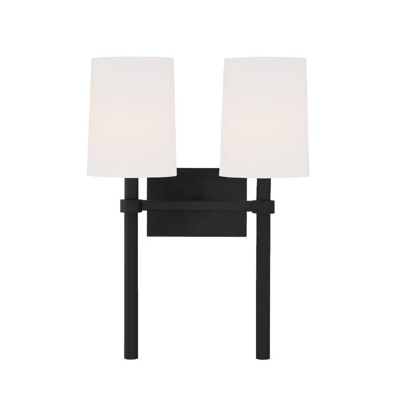Bromley 13.75'' Sconce — Crystorama Lighting LED Wall Lights  