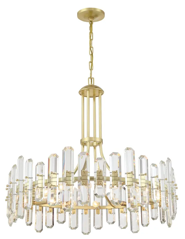 Bolton 31'' Chandelier — Crystorama Lighting LED Pendant Lights  