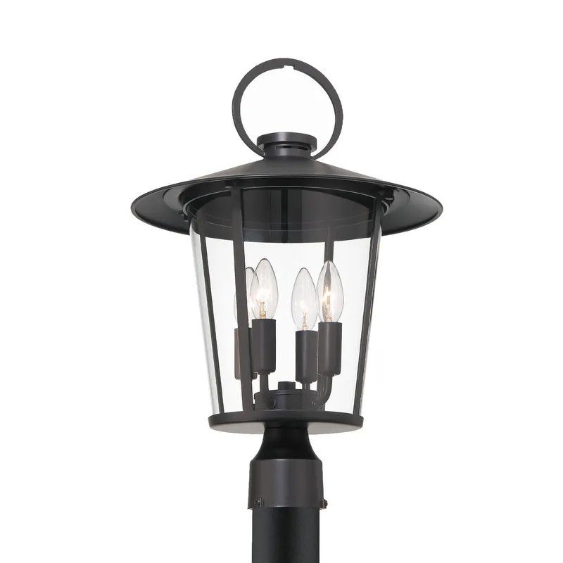 Andover 14'' Outdoor Post — Crystorama Lighting LED Bollards & Pathway Lights  