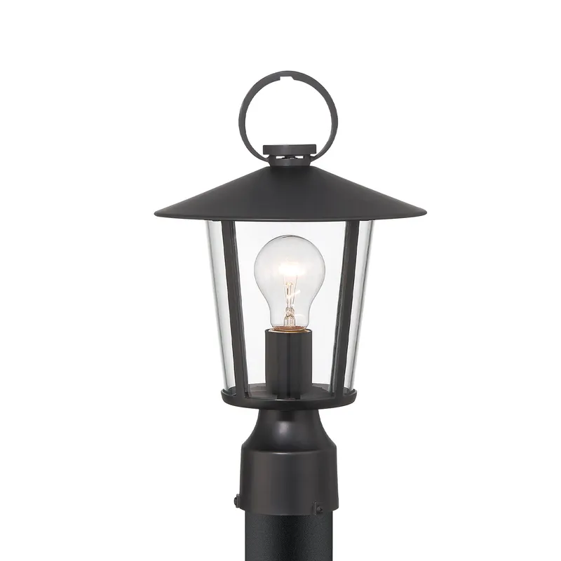 Andover 9'' Outdoor Post — Crystorama Lighting LED Bollards & Pathway Lights  