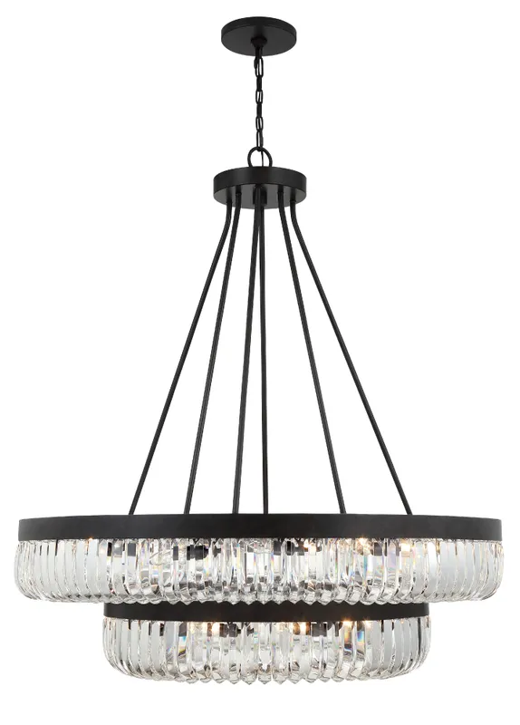 Alister 42'' Chandelier — Crystorama Lighting LED Pendant Lights  