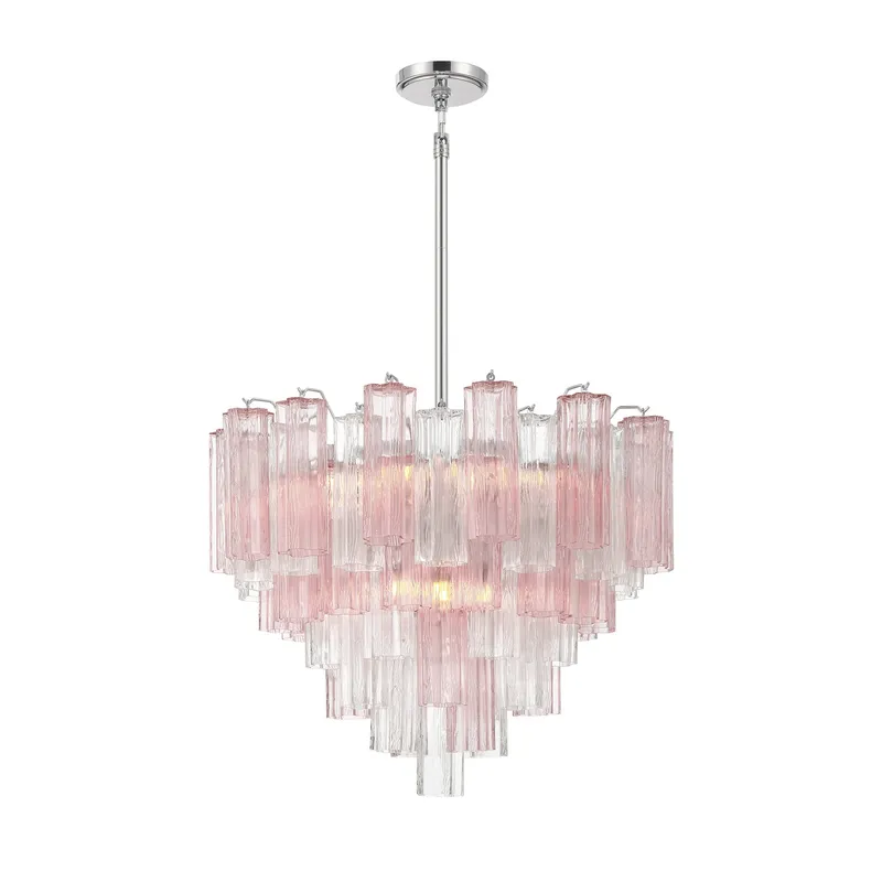 Addis 26.75'' Chandelier — Crystorama Lighting LED Pendant Lights  