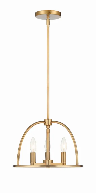 Abbott 13.75'' Chandelier — Crystorama Lighting LED Pendant Lights  