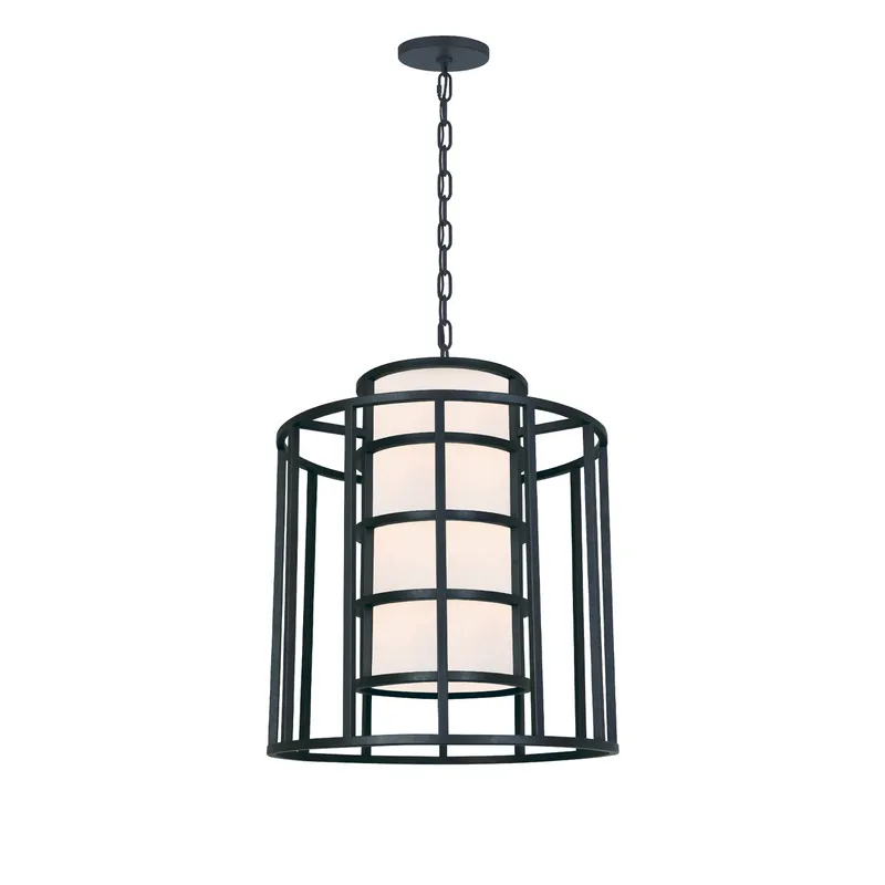 Hulton 21'' Chandelier — Crystorama Lighting LED Pendant Lights  