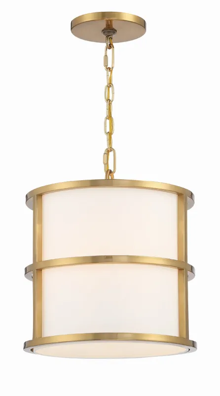 Hulton 13'' Pendant — Crystorama Lighting LED Pendant Lights  