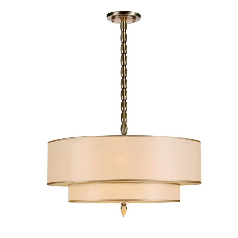 Luxo 26'' Chandelier — Crystorama Lighting LED Pendant Lights  