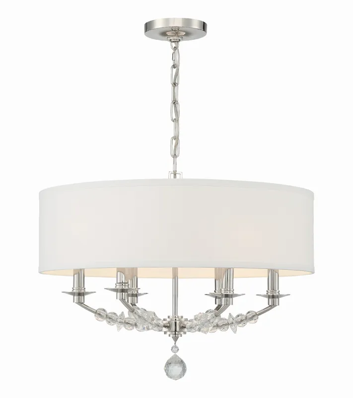 Mirage 24'' Chandelier — Crystorama Lighting LED Pendant Lights  