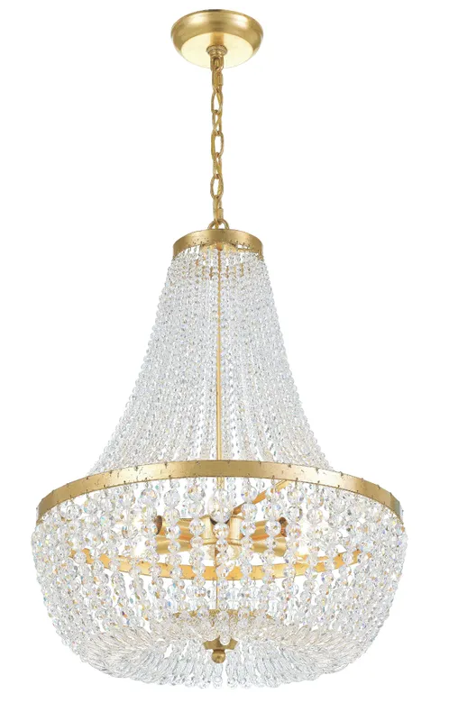Rylee 18.75'' Chandelier — Crystorama Lighting LED Pendant Lights  