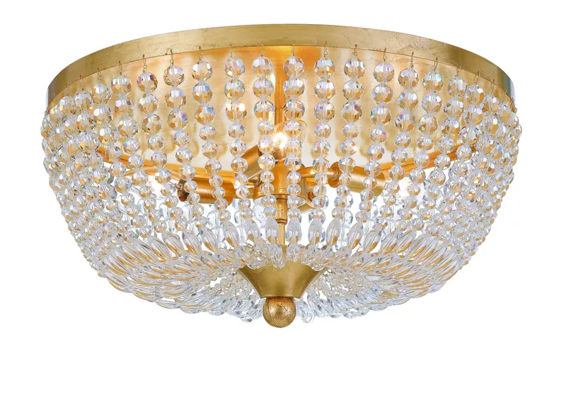 Rylee 18.5'' Flush Mount — Crystorama Lighting LED Ceiling Lights  