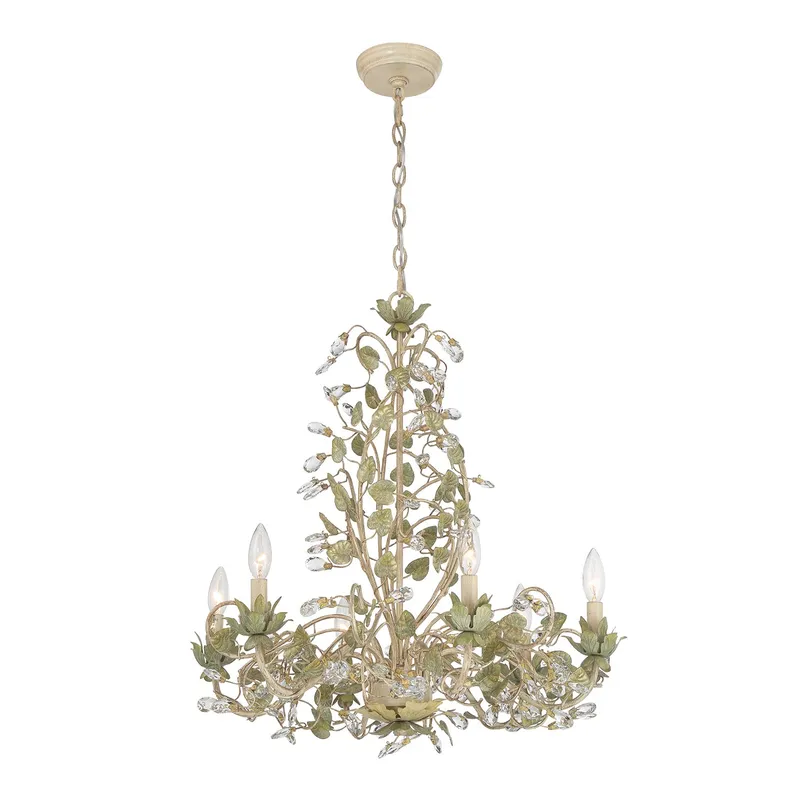 Josie 25'' Chandelier — Crystorama Lighting LED Pendant Lights  