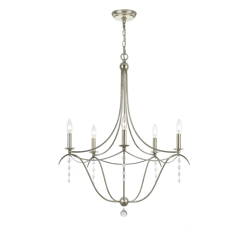 Metro 27.5'' Chandelier — Crystorama Lighting LED Pendant Lights  