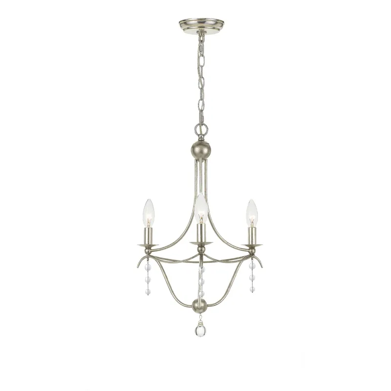 Metro 15.5'' Chandelier — Crystorama Lighting LED Pendant Lights  