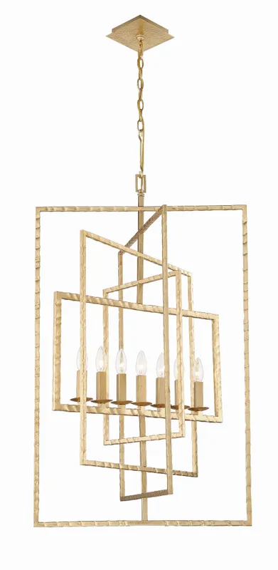 Capri 24'' Chandelier — Crystorama Lighting LED Pendant Lights  