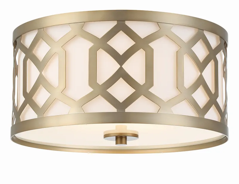 Jennings 16.25'' Flush Mount — Crystorama Lighting LED Ceiling Lights  