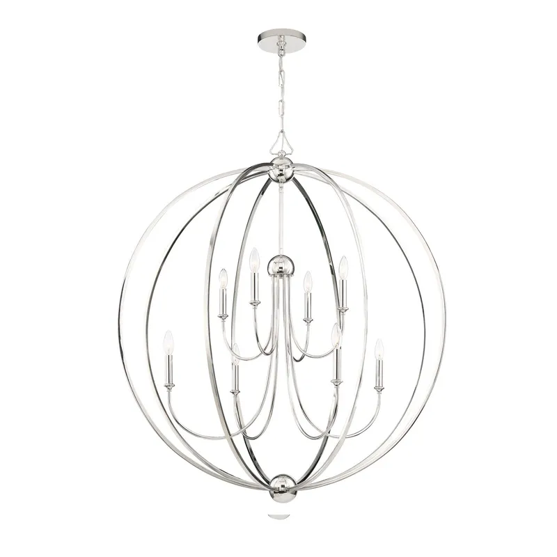 Sylvan 40'' Chandelier — Crystorama Lighting LED Pendant Lights  