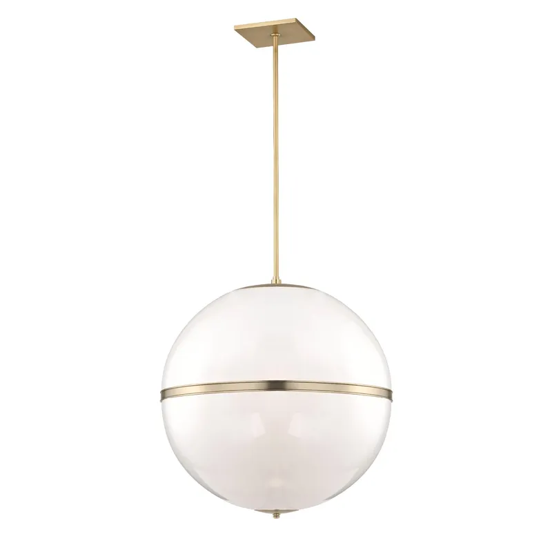 Truax 30'' Pendant — Crystorama Lighting LED Pendant Lights  