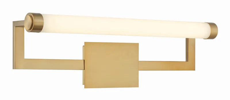 Clinton 26.25'' Integrated LED Picture Light — Crystorama Lighting LED Wall Lights  