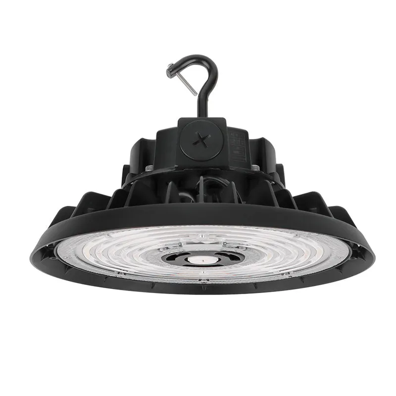 LED Round High Bay 200W/150W/100W, 4K/5K Selectable High Voltage — American Lighting Systems LED High Bay Lights 200.0W 4000K