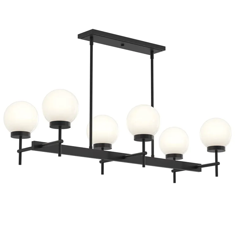 Rigsby Six-Light Linear Chandelier — Progress Lighting LED Linear Lights  