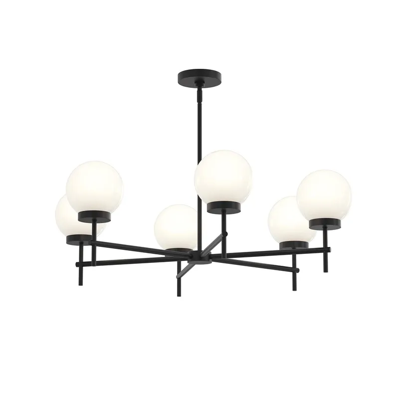 Rigsby Six-Light Medium Chandelier — Progress Lighting LED Landscape Lights  