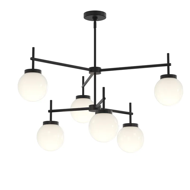 Rigsby Six-Light Two-Tier Chandelier — Progress Lighting LED Landscape Lights  