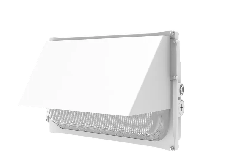 White Hood Low Profile Wall pack — American Lighting Systems LED Wall Lights  